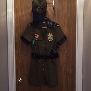 US Border Patrol Costume DressUp Outfit Sz.MED.